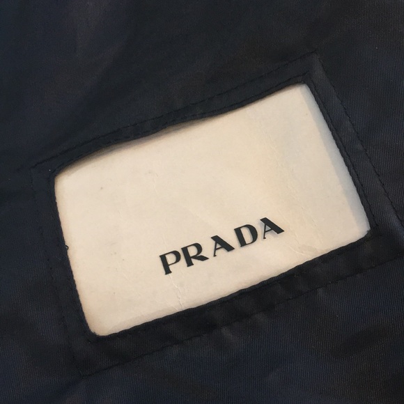 Prada long garment travel storage bag navy 61” - Picture 2 of 8